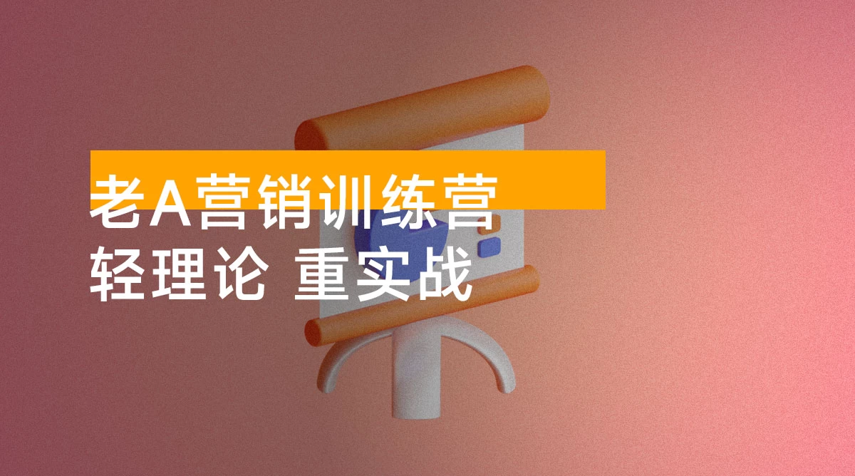 老 A 营销训练营:轻理论,重实战,轻概念,重本质(更新 24 年 11 月)